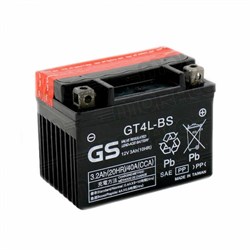 АККУМУЛЯТОРНАЯ БАТАРЕЯ GT4L-BS (YTX4L-BS) - фото 176040