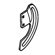 72406-743-000 ПЛАСТИНА ШНЕКА, ЛЕВАЯ